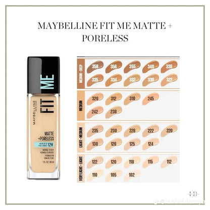 Fit me matte Poreless 16h